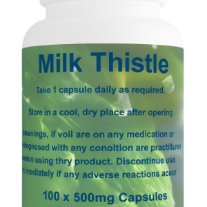 Milk Thistle Liver Support (100 x 500mg Capsules)