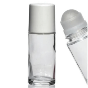50ml Empty Glass rollon Bottle