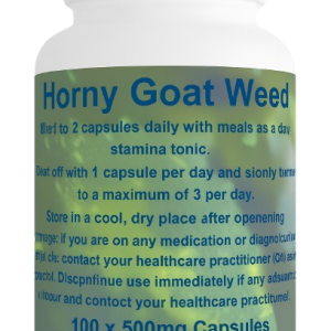 Horny Goat Weed (100 x 500mg Capsules)
