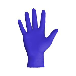 Blue Nitrile Gloves Medium Size - 1 Pair